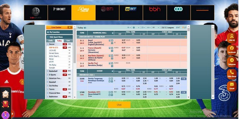 Cách đọc cược 1×2 chuẩn nhất
