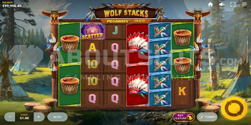 Wolf Stacks Megaways đầy kịch tính